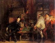 Richard Parkes Bonington Henri III oil painting on canvas